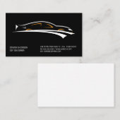 Car Salesman | Autosymbol Visitenkarte (Vorne/Hinten)