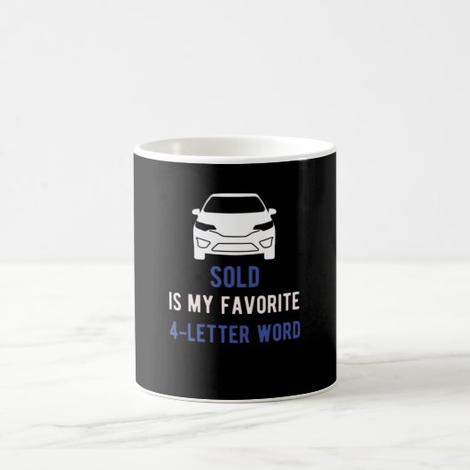 Car Salesman Geschenk für Auto Verkäufer Kaffeetasse (Mittel)