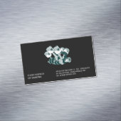 Car Salesman | Piston Car Motor Magnetische Visitenkarte (Beispiel)