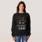 car  Seeds growth meme Sweatshirt (Vorne ganz)