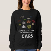 car  Seeds growth meme Sweatshirt (Vorderseite)