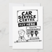 Car Service Center Mechanik und Stoßdämpfer
