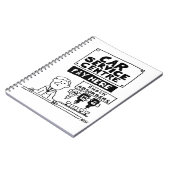 Car Service Center Mechanik und Stoßdämpfer Notizblock (Linke Seite)