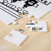 Car Service Center Mechanik und Stoßdämpfer Puzzle (Seite)