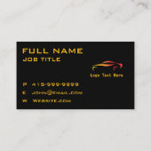 Car Service Visitenkarte (Rückseite)