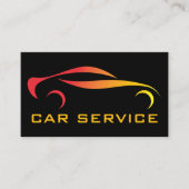 Car Service Visitenkarte (Vorderseite)