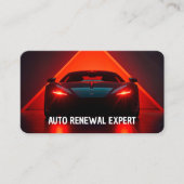 🚗 Car Services im Detail Auto Care Visitenkarte (Vorderseite)