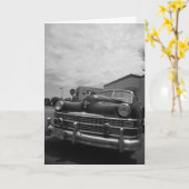 "Car Show Car 603-679" Gut erhalten Karte (Gelbe Blume)