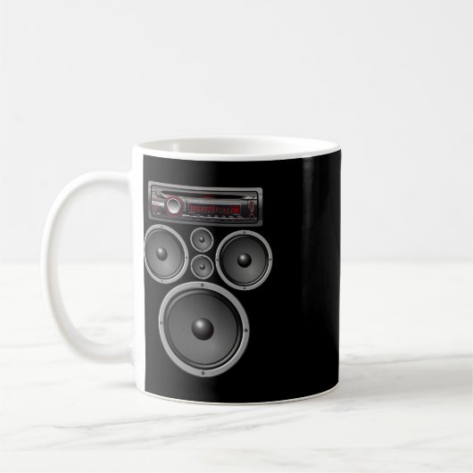 CAR STEREO LAUTSPRECHER SYSTEM AUDIO HALLOWEEN KOS KAFFEETASSE (Links)