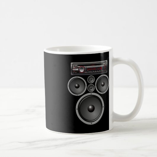 CAR STEREO LAUTSPRECHER SYSTEM AUDIO HALLOWEEN KOS KAFFEETASSE (Rechts)