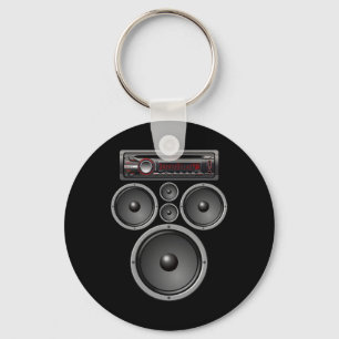 Car Stereo Lautsprecher System Audio Halloween Kos Schlüsselanhänger