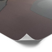 Car Sunset Poster (Ecke)