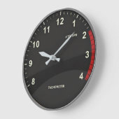 Car Tachometer Clock for Auto Mechanic Garage Große Wanduhr (Winkel)