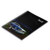 Car Themed Personalisiert SpiralNotebook Notizblock (Linke Seite)