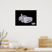 CAR TOON BMW Druck/Poster Poster (Küche)