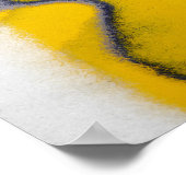 Car Torn Paint Art Poster (Ecke)