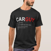 Car Typ Bedeutung - Funny Vater Geschenk T-Shirt (Vorderseite)
