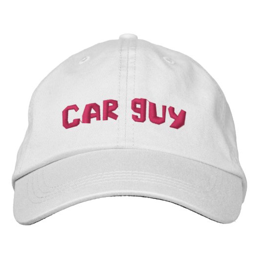 Car Typ bestickt Bestickte Baseballkappe (Vorderseite)