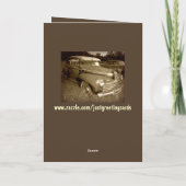 Car Vatertagskarte Karte (Rückseite)