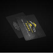 Car Wach & Auto detailing rofessional Water black Visitenkarte