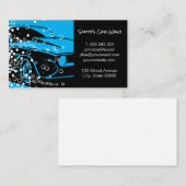 Car Wash | AUTO | Reinigungsdienst Visitenkarte (Vorne/Hinten)