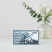 Car Wash Berufliches Auto Detection Automotive Visitenkarte (Stehend Vorderseite)