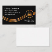 Car Wash Business Cards Visitenkarte (Vorne/Hinten)