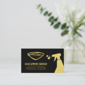 Car Wash Detection | Auto Cleaners Visitenkarte (Stehend Vorderseite)