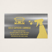 Car Wash Detection | Auto im Detail | Metallisch (Vorderseite)