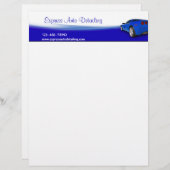 Car Wash Detection Briefkopf (Vorne/Hinten)