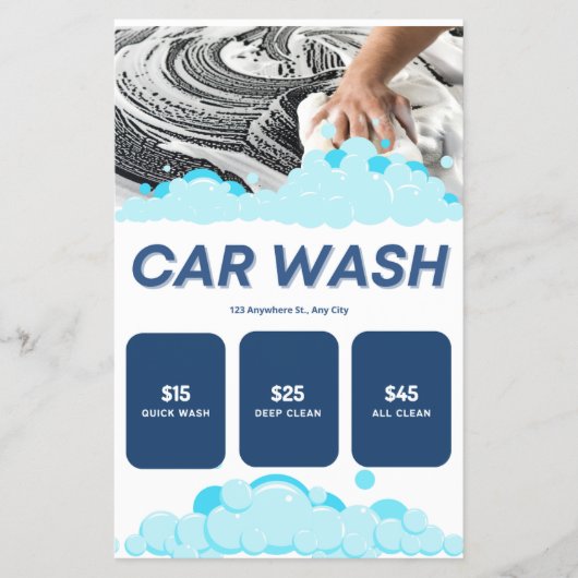 Car Wash Flyer (Vorne)
