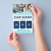 Car Wash Flyer (Handgriff)