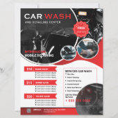 Car Wash Flyer Template (Vorderseite)