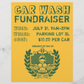 Car Wash Fundraiser Flyer (Vorne)