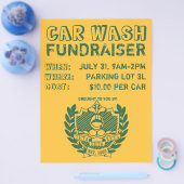 Car Wash Fundraiser Flyer (Einzeln)
