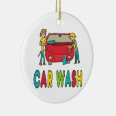 Car Wash Keramik Ornament (Rechts)