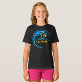 Car wash logo Classic T-Shirt (Vorne ganz)