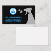 Car Wash Logo | ReinigSpray Visitenkarte (Vorne/Hinten)