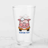 Car Wash Pig Glas (Vorderseite)