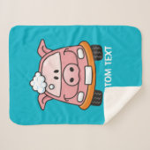Car Wash Pig Sherpadecke (Vorderseite (Horizontal))
