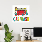 Car Wash Poster (Heimbüro)