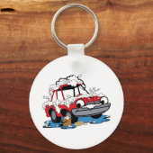 Car Wash Schlüsselanhänger (Vorderseite)