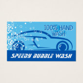 Car Wash | Seifenblasen | Automobile Grafik (Vorderseite)