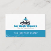 Car Wash Services | Beruflich Visitenkarte (Vorderseite)