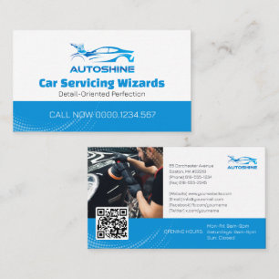 Car Wash Services   Beruflich Visitenkarte