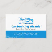 Car Wash Services | Beruflich Visitenkarte (Vorderseite)
