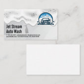 Car Wash Services | Soap Suds Visitenkarte (Vorne/Hinten)
