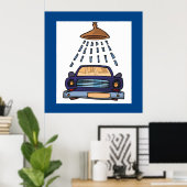 Car Wash Sign Poster (Heimbüro)