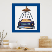 Car Wash Sign Poster (Küche)