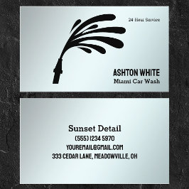 Car Wash Visitenkarte